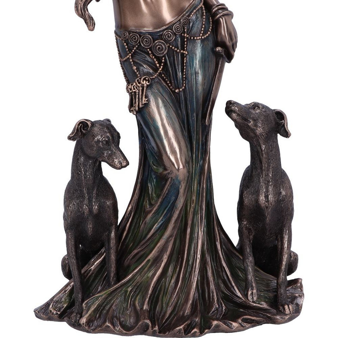 Bronze Mythological Hecate Moon Goddess Figurine 34cm G5443T1