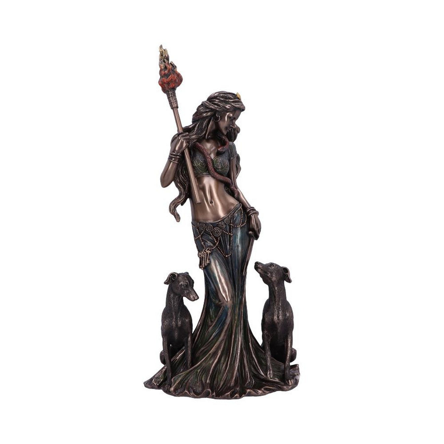 Bronze Mythological Hecate Moon Goddess Figurine 34cm G5443T1