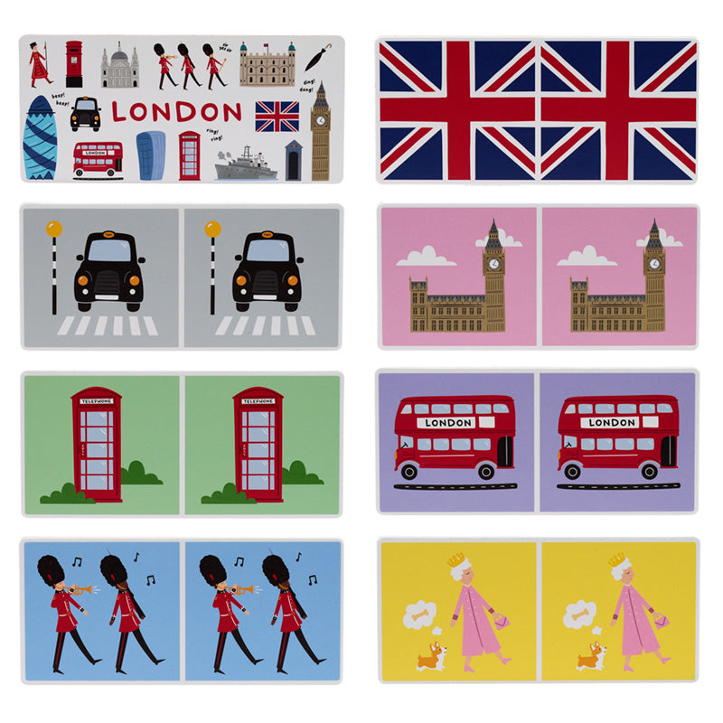 London Souvenir Kids Dominoes Set GAME05