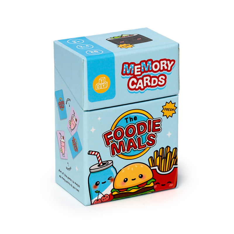 Foodiemals Kids Memory Card Set GAME08