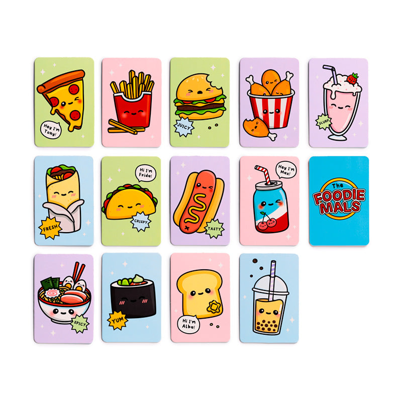 Foodiemals Kids Memory Card Set GAME08