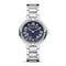 Cerruti Silver Bracelet Blue Pearl Dial Watch CIWLG0008304
