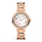 Cerruti Rose Gold Bracelet White Pearl Butterfly Dial Watch CIWLG0008305