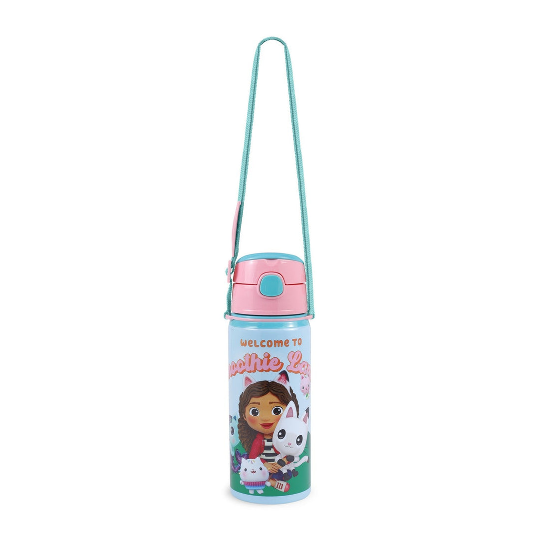 Pre School Gabbys Dollhouse Gabby'S Aluminum Leak Proof Water Bottle 600Ml GD00010