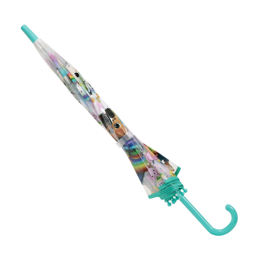 Pre School Transparent Bell Umbrella 19" Manual Gabbys Dollhouse GD00018