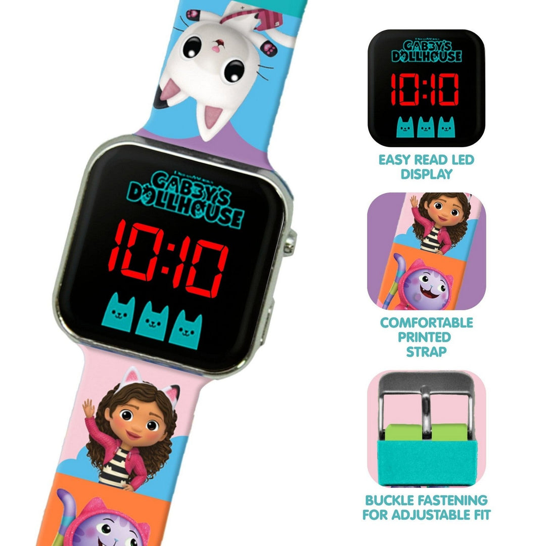 Pre School Gabbys Dollhouse Led Watch GD00019