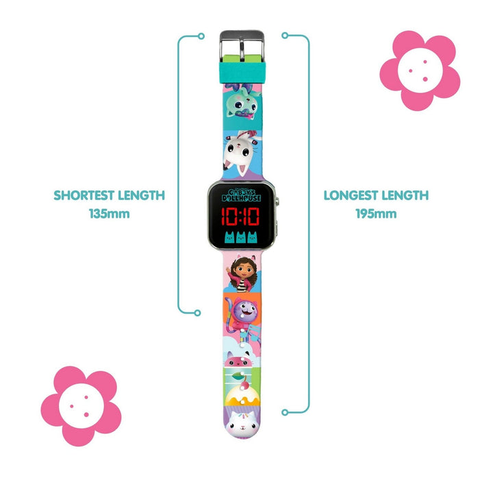 Pre School Gabbys Dollhouse Led Watch GD00019