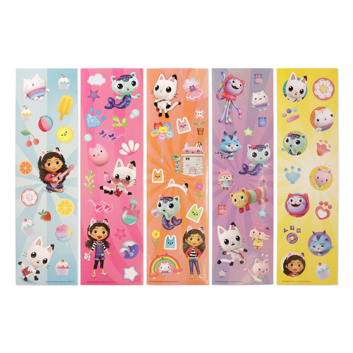 Pre School 5 Piece Stickers Gabbys Dollhouse Red Set GD00030