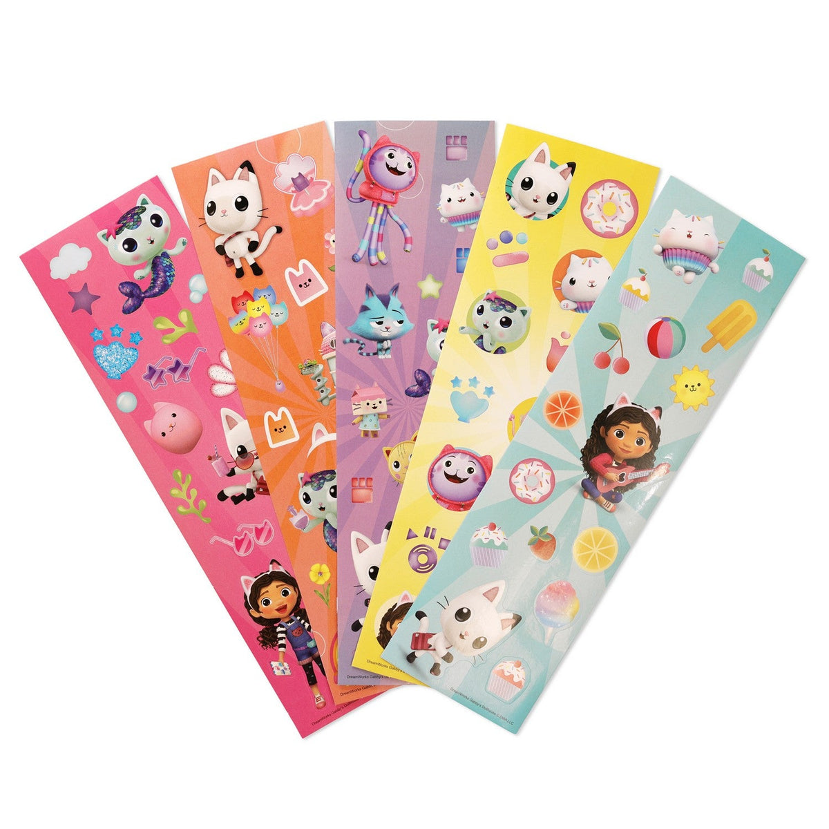 Pre School 5 Piece Stickers Gabbys Dollhouse Red Set GD00030