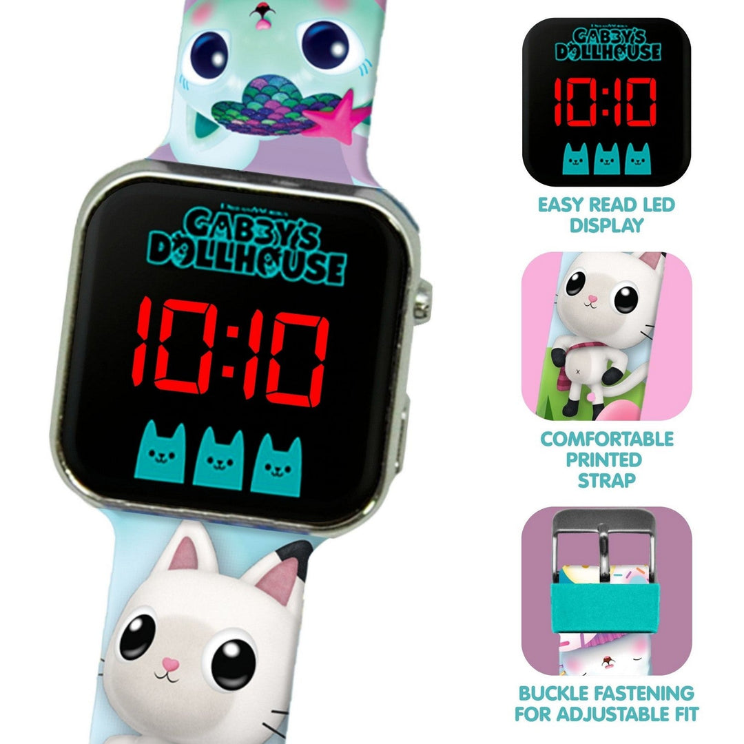 Pre School Gabbys Dollhouse Led Watch GD00077