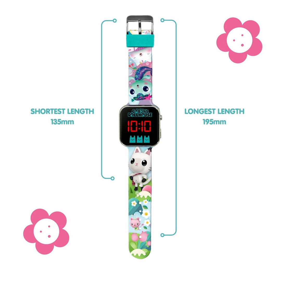 Pre School Gabbys Dollhouse Led Watch GD00077