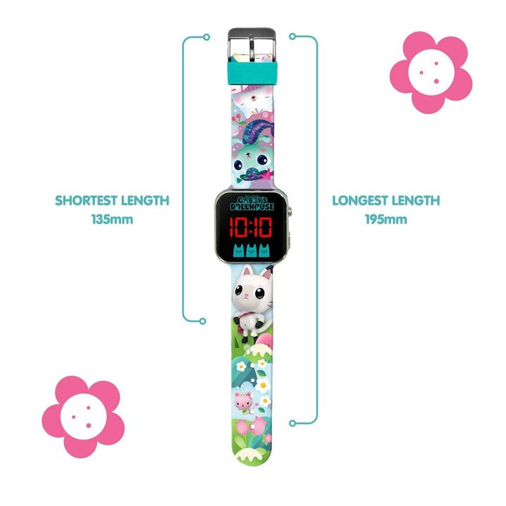 Pre School Gabbys Dollhouse Led Watch GD00077