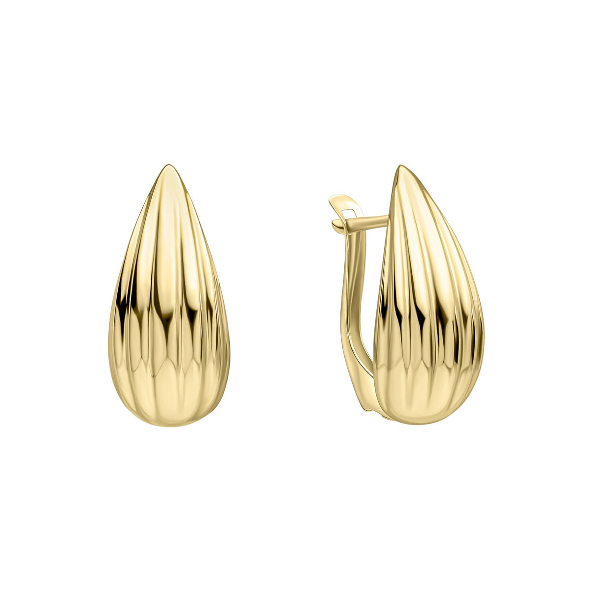 9ct Yellow Gold Earrings GE2498