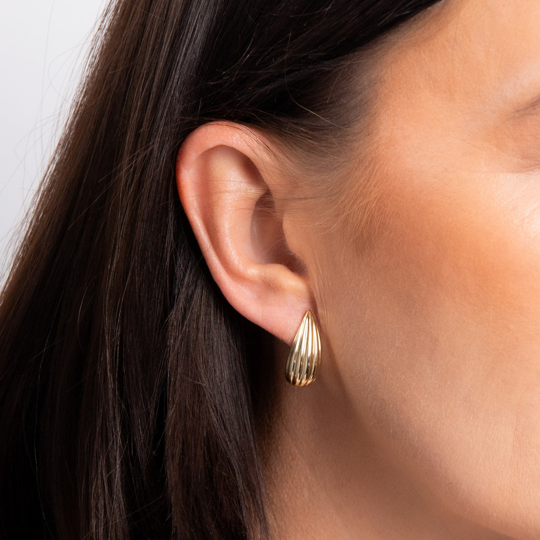 9ct Yellow Gold Earrings GE2498