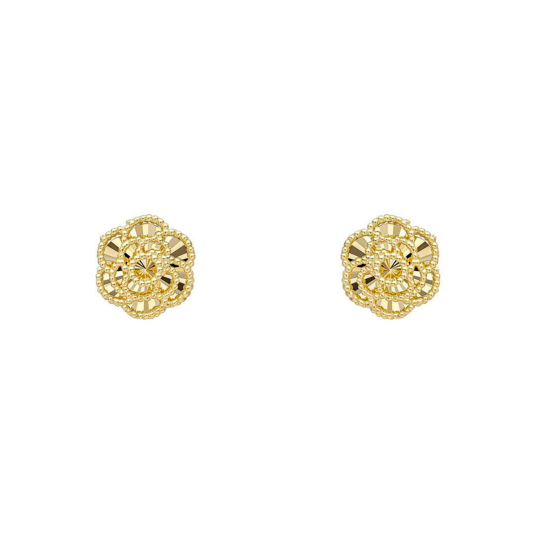 9ct Yellow Gold Earrings GE2501