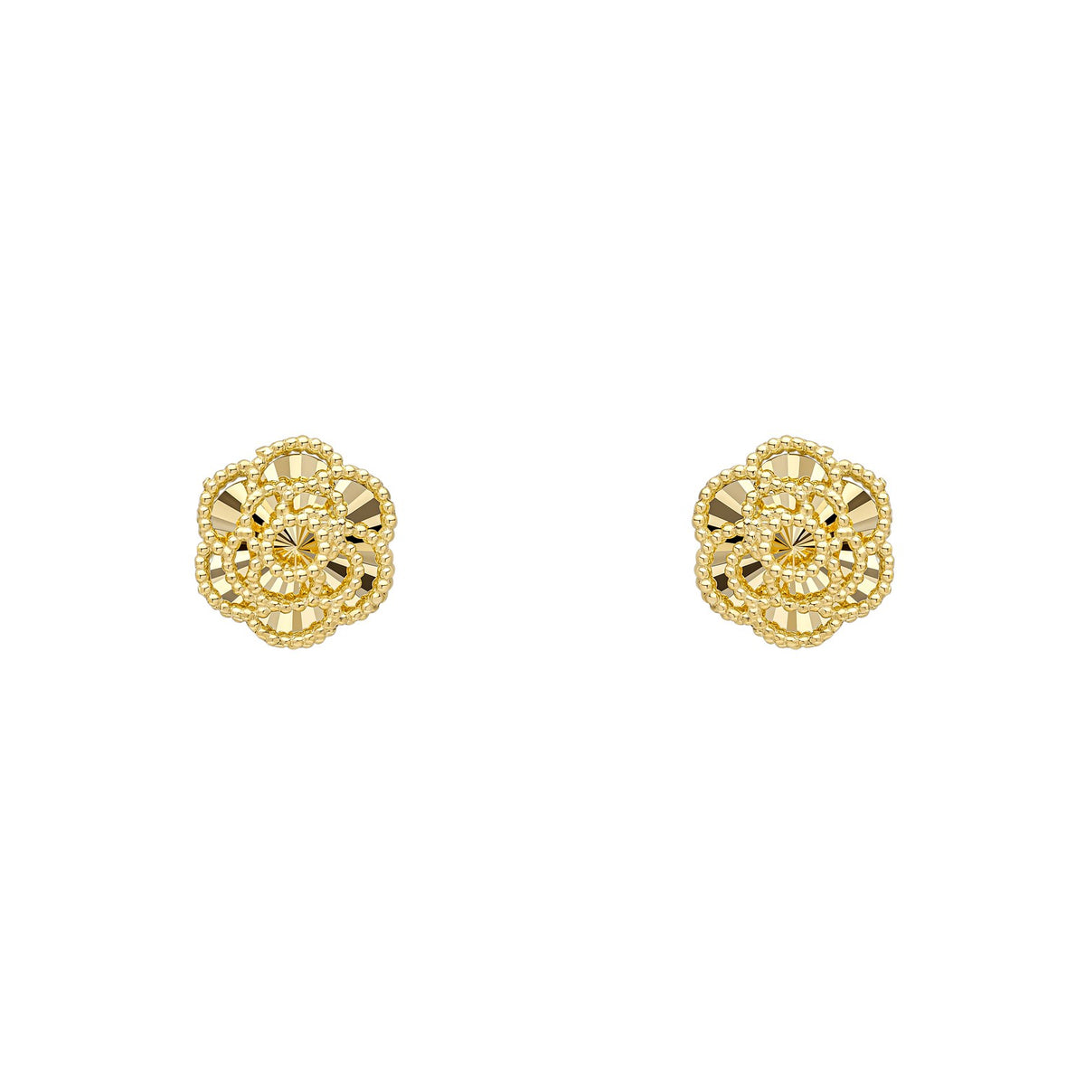 9ct Yellow Gold Earrings GE2501