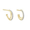 9ct Yellow Gold Diamond Earrings GE2507C