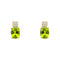 9ct Yellow Gold Peridot Earrings GE2512G