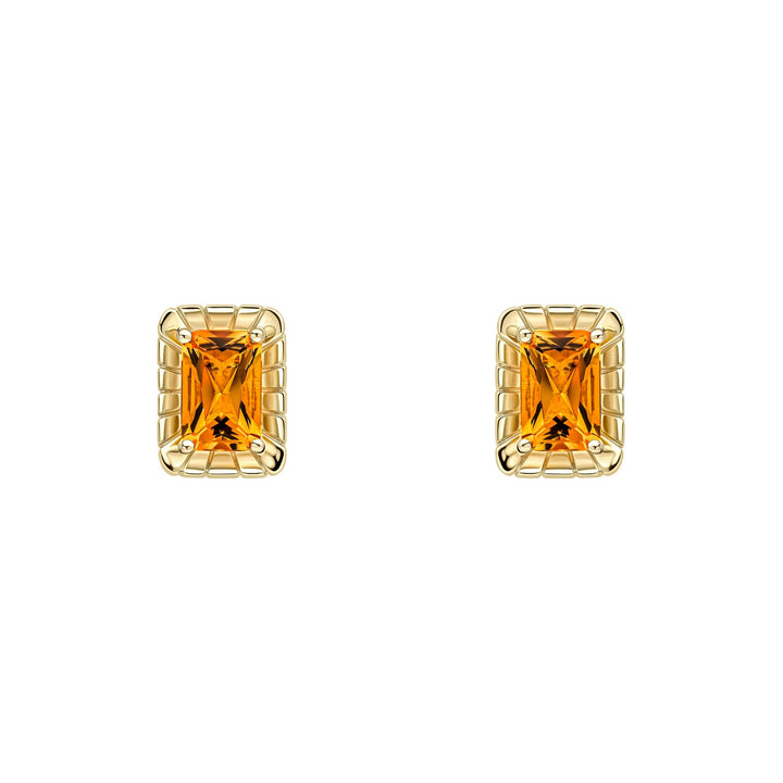 9ct Yellow Gold Citrine Earrings GE2517R