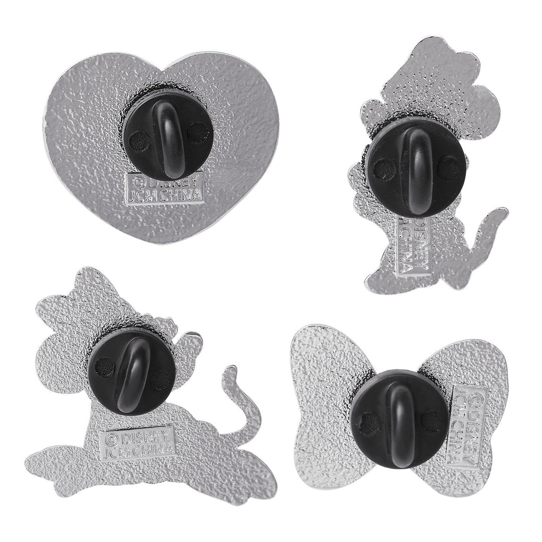 Disney Mickey & Minnie 4 Pcs Mouse Pin Red Set GH00091L.PH