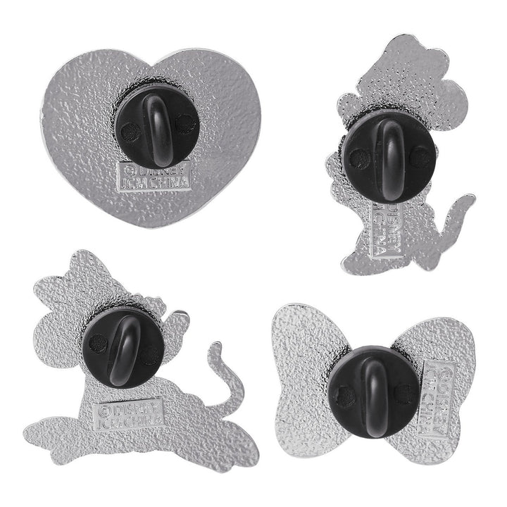 Disney Mickey & Minnie 4 Pcs Mouse Pin Red Set GH00091L.PH
