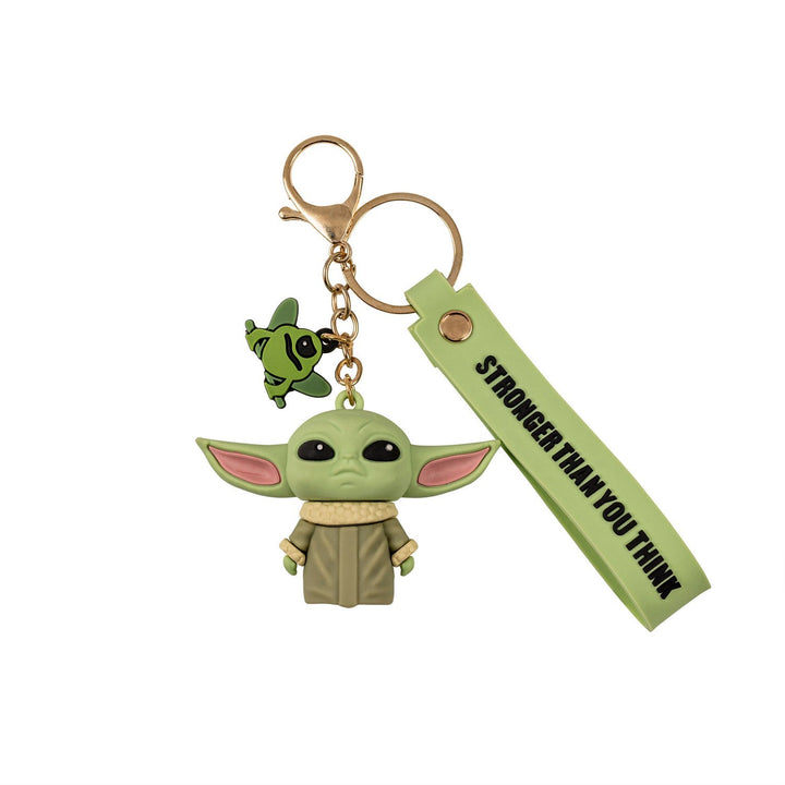 Star Wars The Mandalorian Grogu Child 3D Vinyl Key Yellow Chain GH00190YL.PH