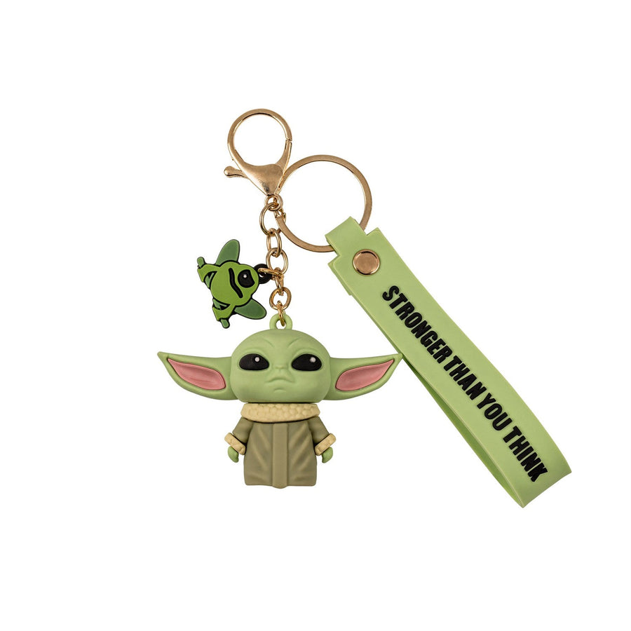 Star Wars The Mandalorian Grogu Child 3D Vinyl Key Yellow Chain GH00190YL PH