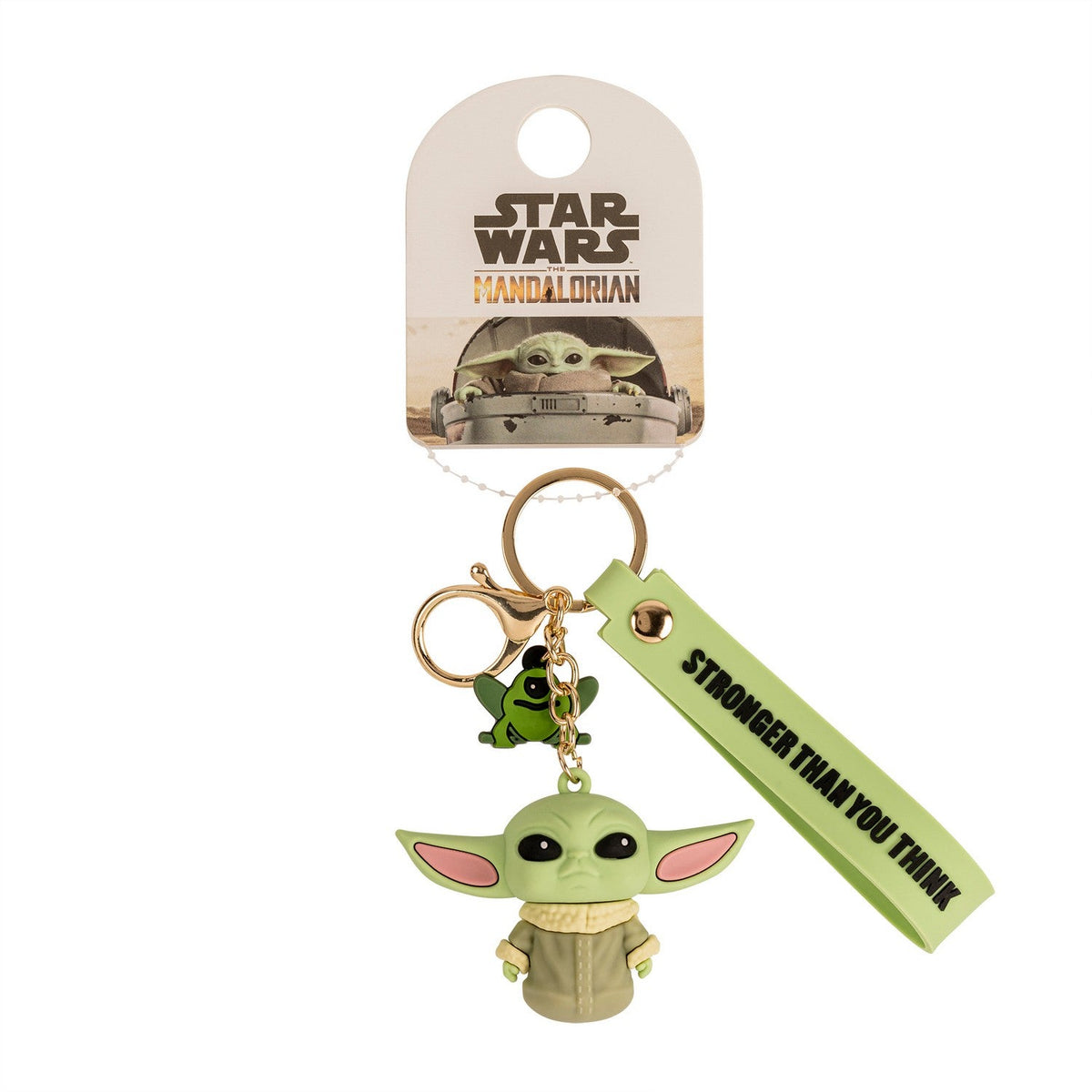 Star Wars The Mandalorian Grogu Child 3D Vinyl Key Yellow Chain GH00190YL.PH