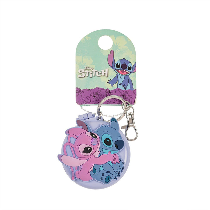 Disney Stitch & Angel Hairbrush And Mirror Keyring GH00218RL.PH