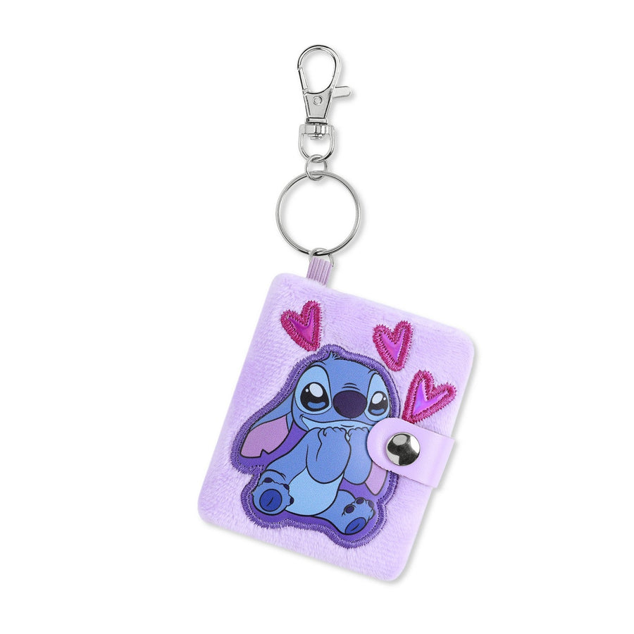 Disney Stitch Pink Mini Note Pad Key Purple Chain GH00340RL PH