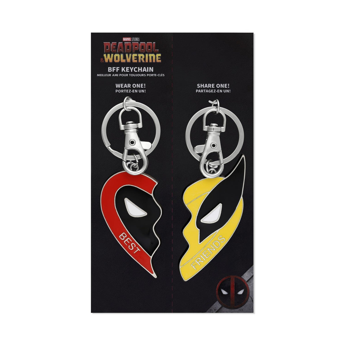 Marvel Deadpool & Wolverine Bff Keychain Orange GH00393RL.PH