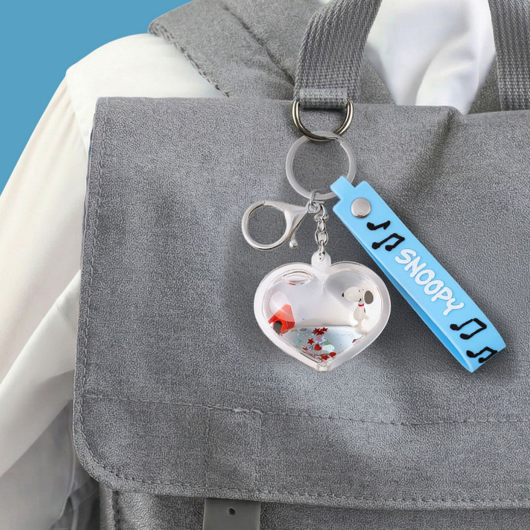 Collectable Peanuts Snoopy Heart Liquid Keychain GH00514RL.PH