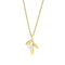 9ct Yellow Gold Pearl Necklace GN417W
