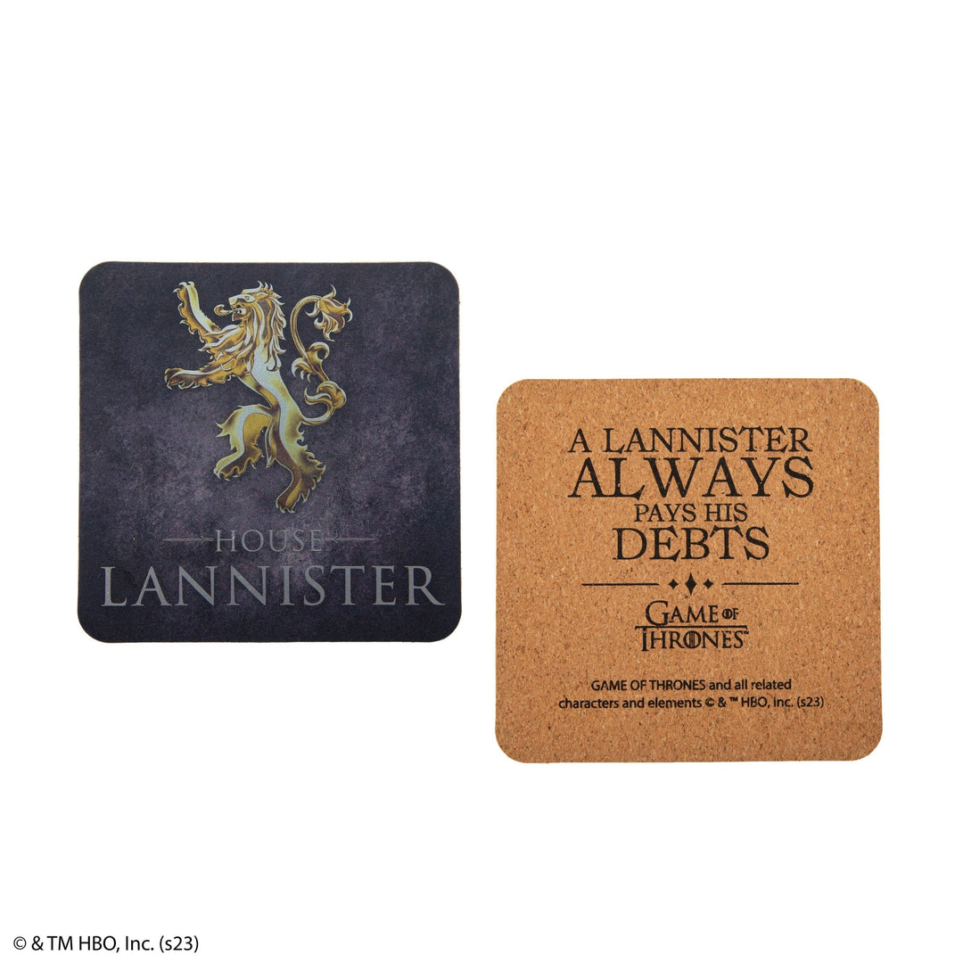 Game Of Thrones Set Of 4 Game Of Thrones Coasters CR4160