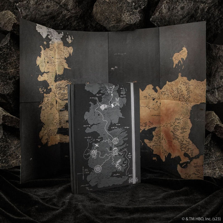 Game Of Thrones Westeros Hardcover Notebook With Foldable Map MAP5120