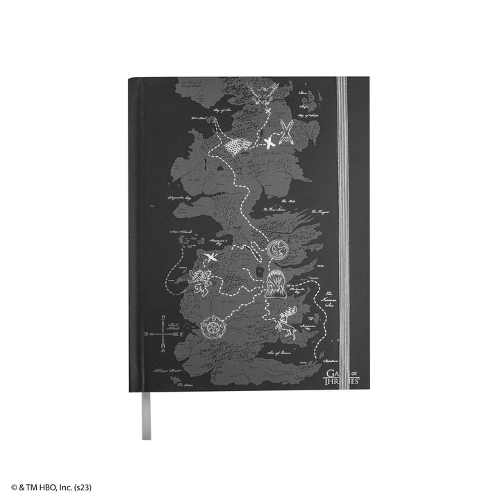 Game Of Thrones Westeros Hardcover Notebook With Foldable Map MAP5120