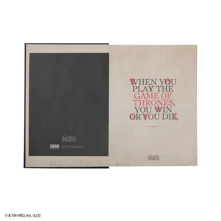 Game Of Thrones Westeros Hardcover Notebook With Foldable Map MAP5120