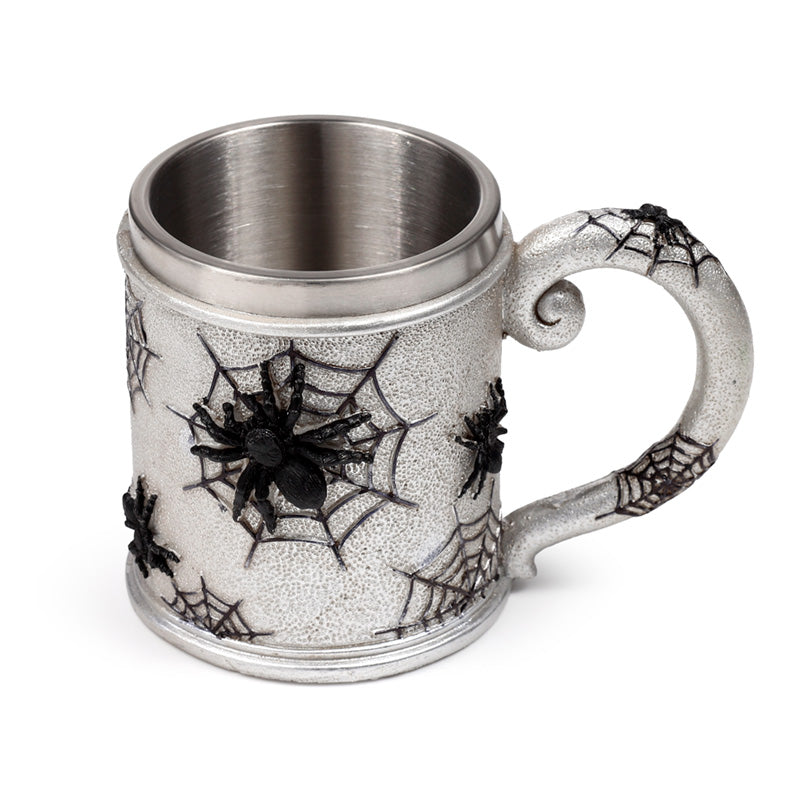 Decorative Spider Web Tankard GOTH61