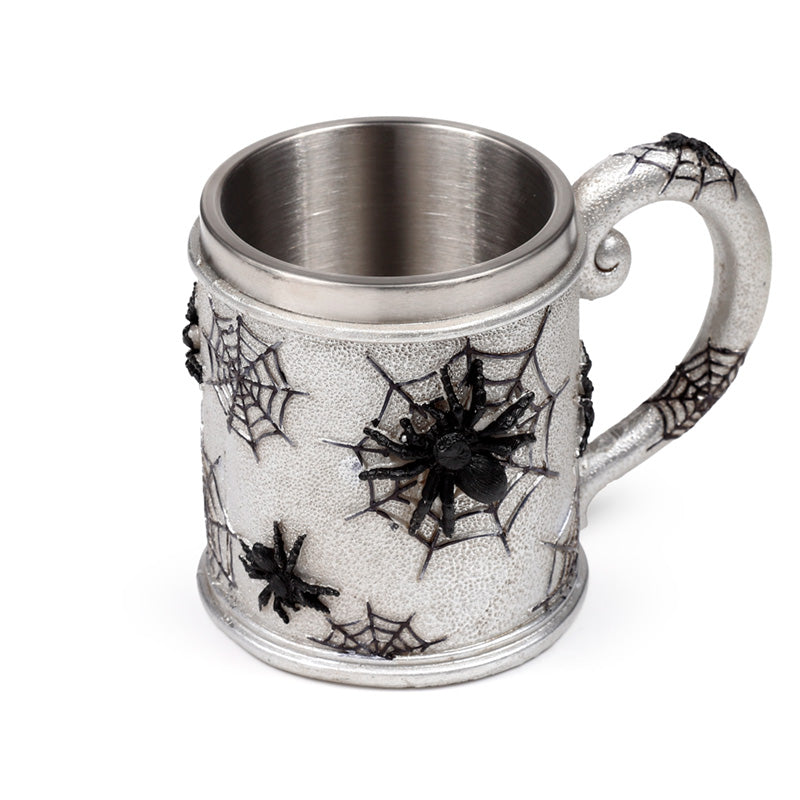 Decorative Spider Web Tankard GOTH61