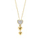 9ct Yellow Gold Diamond Pendant GP2375C