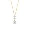 9ct Yellow Gold Diamond Pendant GP2376C