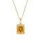 9ct Yellow Gold Citrine Pendant GP2378R