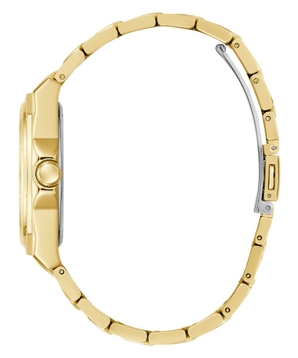 Guess Ritzy Women’s 36mm Gold Tone Green Dial Watch GW0685L5