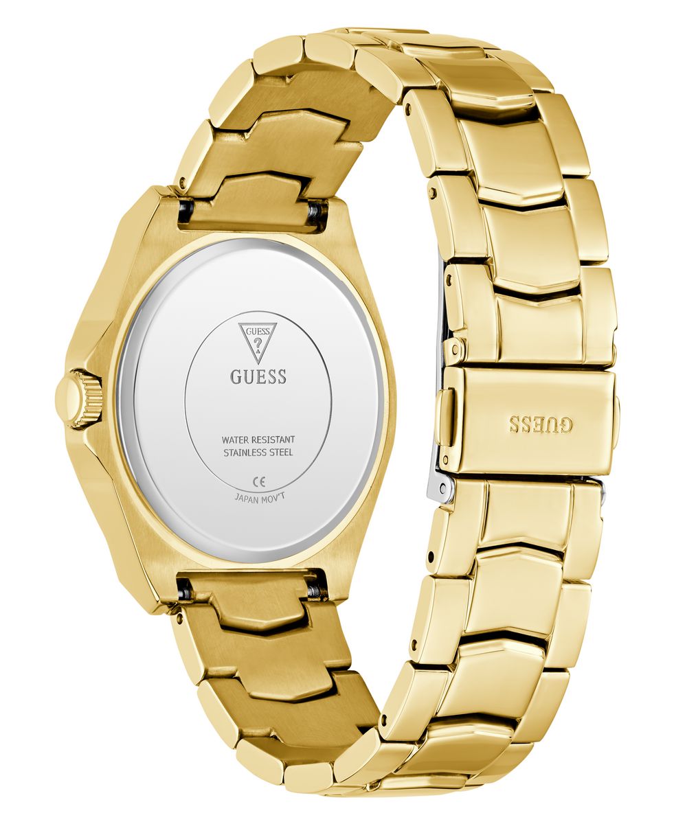 Guess Ritzy Women’s 36mm Gold Tone Green Dial Watch GW0685L5