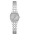 Guess Pixie Women’s 25mm Silver Tone Crystal Bezel Bracelet Watch GW0931L1