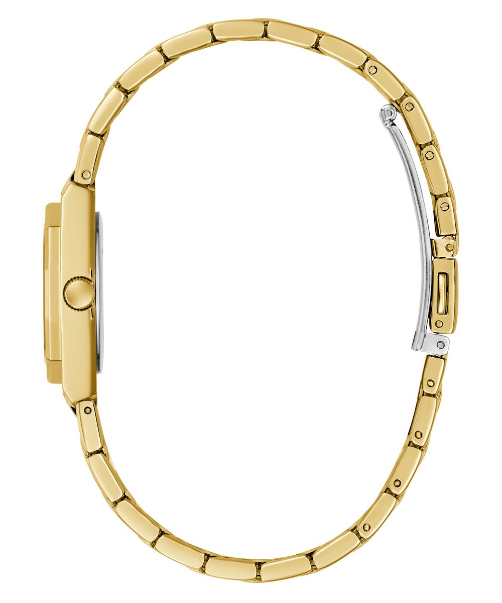 Guess Pixie Women’s 25mm Gold Tone Champagne Dial Crystal Watch GW0931L2