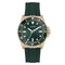 Guess Men’s Cliff Green Dial Green Silicone Strap Watch GW0969G5