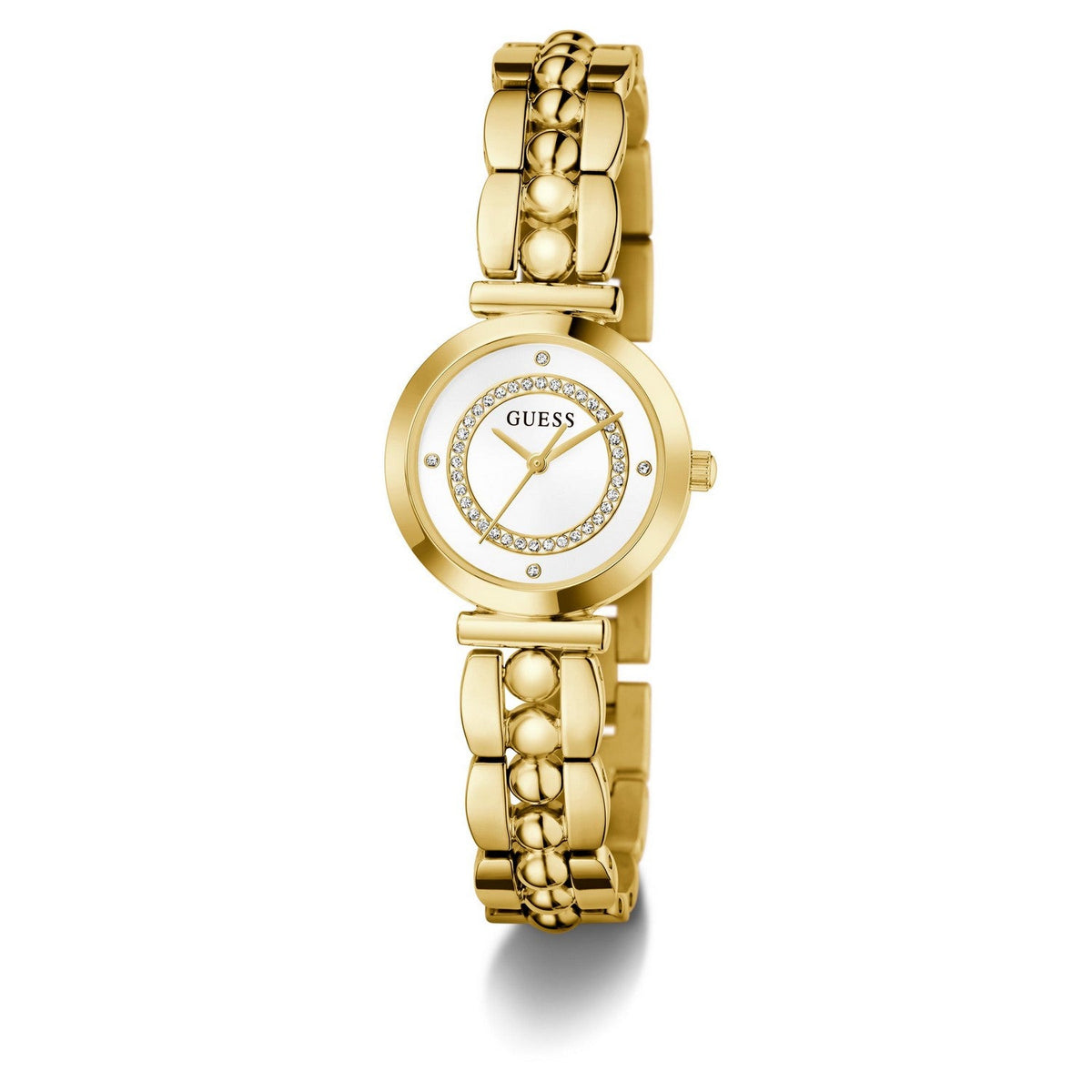 Guess Men’s Leena White Dial Bracelet Watch GW0994L2
