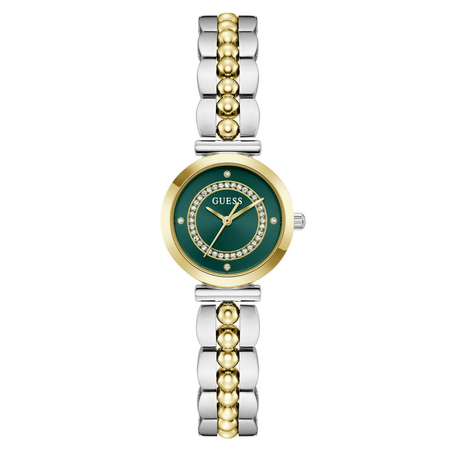 Guess Men’s Leena Green Dial Bracelet Watch GW0994L3