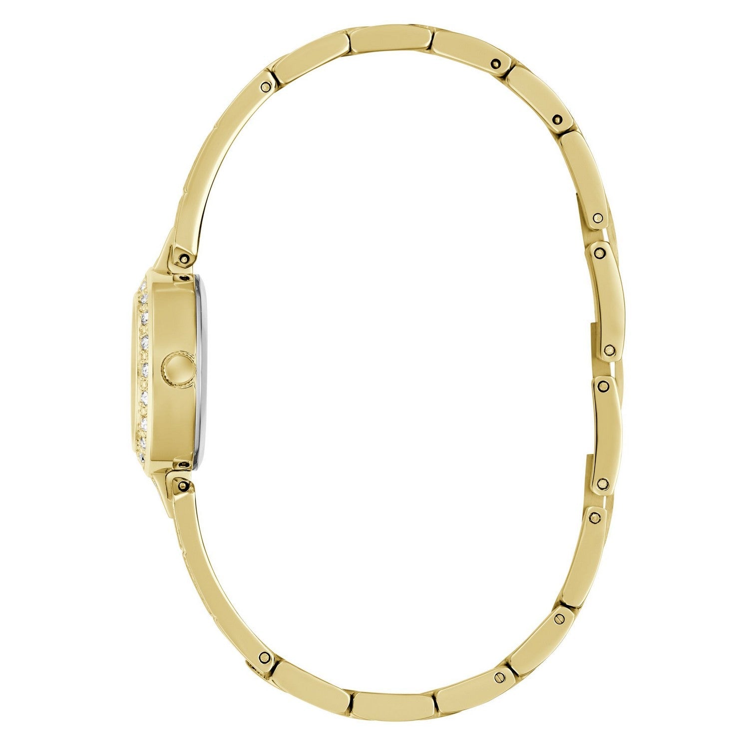Guess Men’s Cassidy White Dial Bracelet Watch GW1016L2
